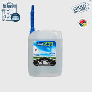 Blue Sky AdBlue 10L canister with spout – ISO 22241 certified diesel exhaust fluid